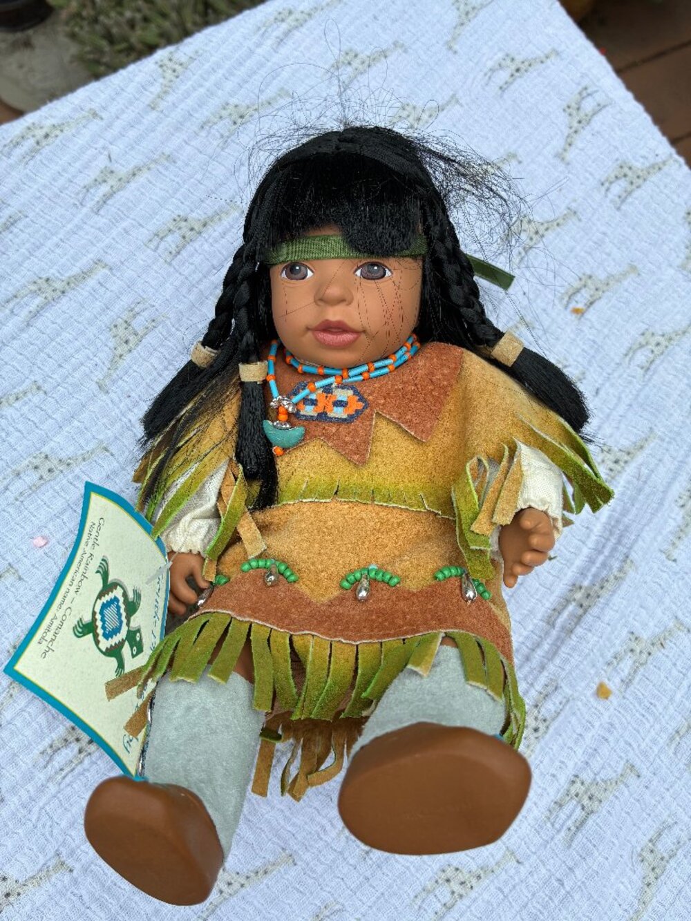 1998 Gentle Dreams Baby Doll  Gentle Rainbow Comanche Girl